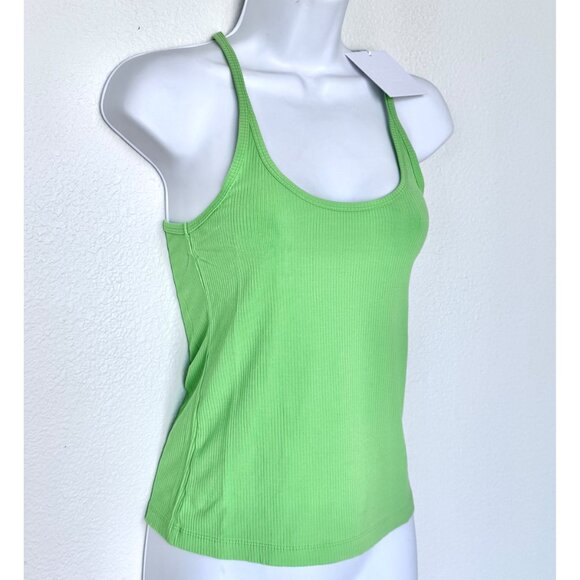 PISTOLA NWT PALOMA SCOOP NECK KIWI RAYON RIB TANK. SIZE M - Picture 4 of 9